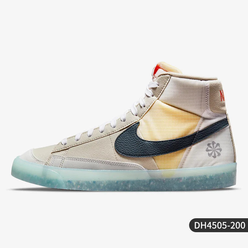 Nike Genuine Blazer miesten ja naisten korkeavartiset klassiset board-kengät, joissa on geelipohja, DH4505-200