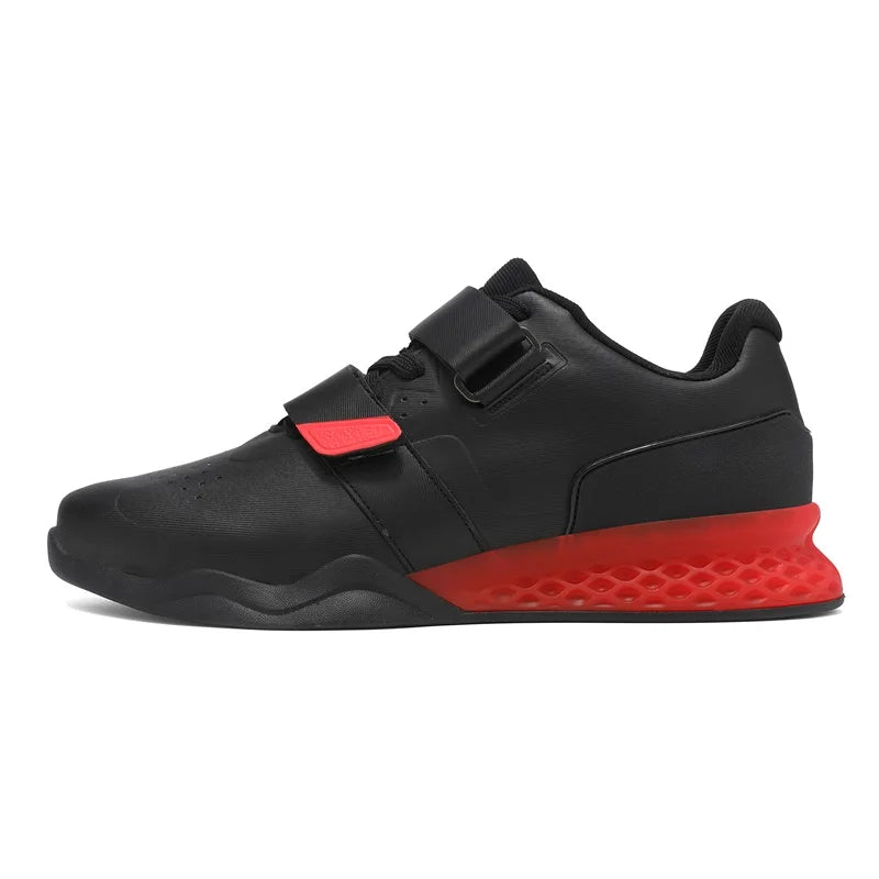Weightlifting Shoes Professional  Men Women Powerlifting Squat Training Hard Sole Gym Shoes with Stable Heel Non Slip Design