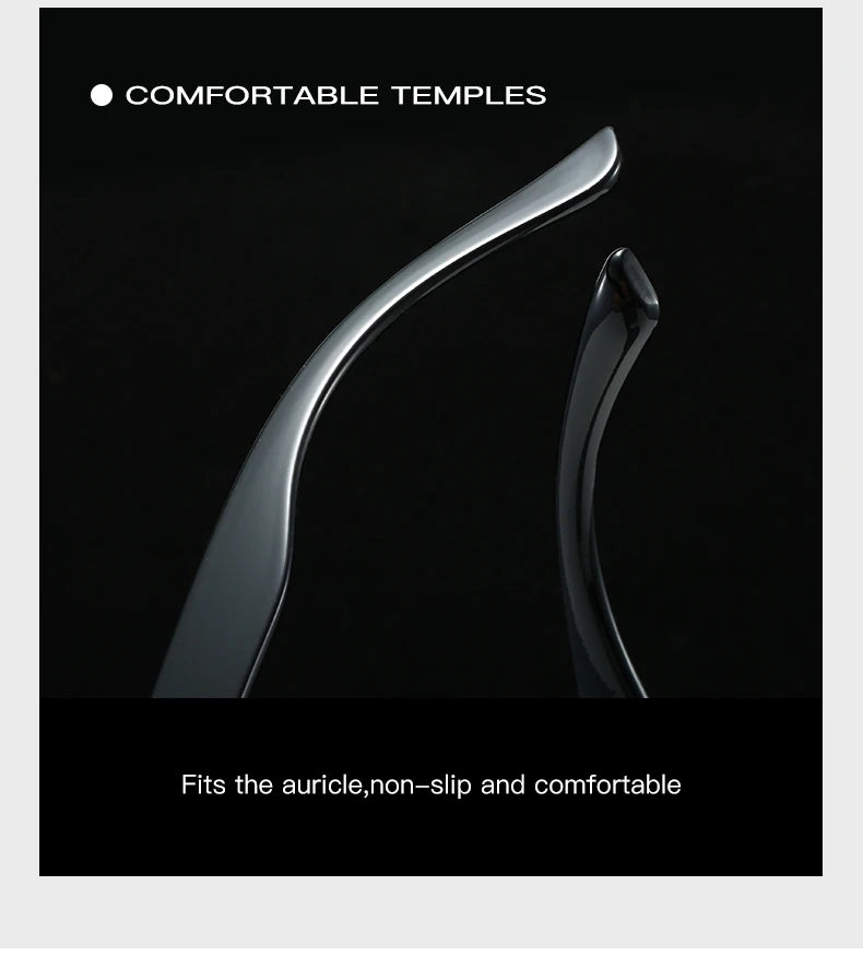 KAROS Polarized Sunglasses For Men Women Square Oversized Anti Glare Driving Eyewear Mirror Sun Glasses Women UV400 Goggles YZ20