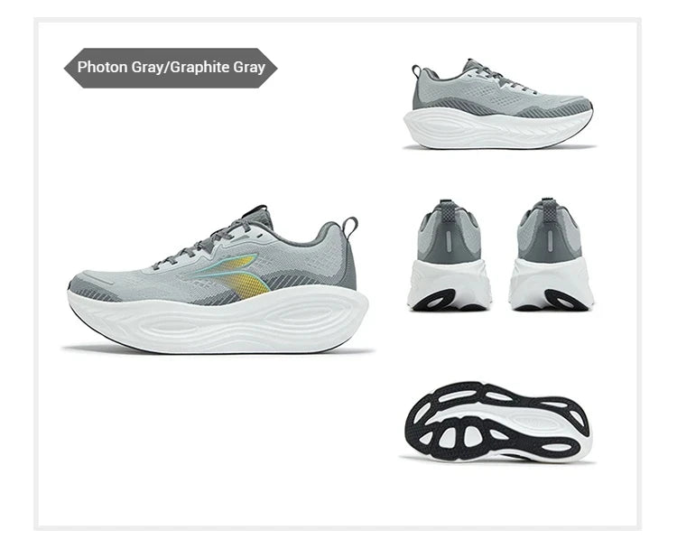 Sapatilhas de Running para Homem 361 Degrees PopBlaze 5 — Novo Amortecimento, Sola Grossa, Respiráveis, Antiderrapantes, para Jogging ao Ar Livre — Sneakers Masculinos 672532212