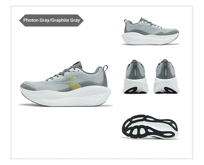 Sapatilhas de Running para Homem 361 Degrees PopBlaze 5 — Novo Amortecimento, Sola Grossa, Respiráveis, Antiderrapantes, para Jogging ao Ar Livre — Sneakers Masculinos 672532212