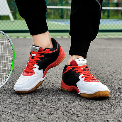 Chaussures de badminton originales décontractées de haute qualité pour hommes, baskets de tennis de table, vêtements de tennis de table, entraînement de degré, extérieur, volley-ball