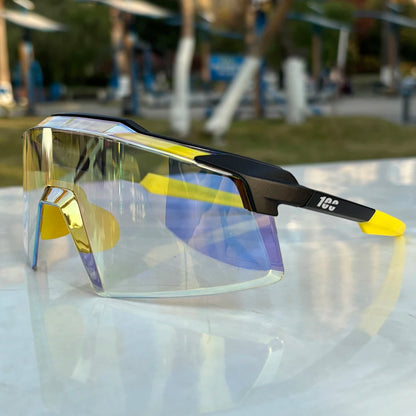 100 Cycling Sunglasses UV400 Protect Men Bike Glasses MTB Eyewear Outdoor Sport Goggles Bike Glasses Oculos De Ciclismo