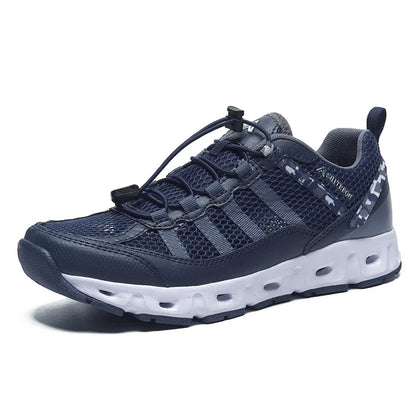TaoBo 2024 Big Size 46 Men Upstream Quick-Drying Sports Footwear, Women's Aqua Shoes, Quick Lace-Up Climbing Trekking Sneakers