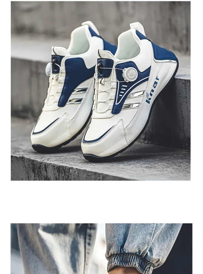 Pánské nové nízké ležérní tenisky v korejském stylu – univerzální „dad shoes“ s měkkou podrážkou, pohodlné a lehké boty na platformě pro každodenní nošení