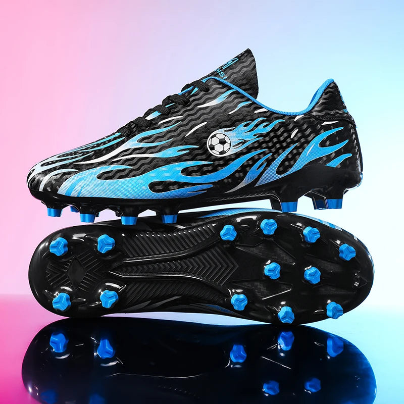 Chaussures de football pour étudiants, chaussures de sport professionnelles pour entraînement sur gazon, antidérapantes, respirantes et confortables pour le football en salle