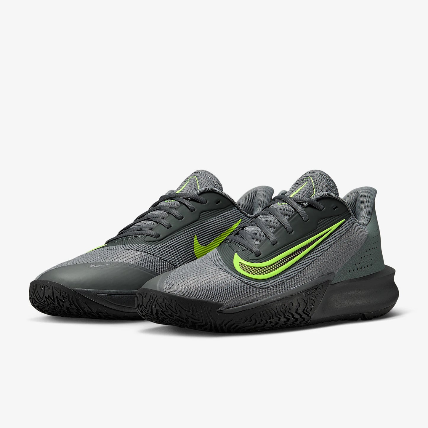 Nike Genuine Precision 7 Men's Shock Absorption Sports Durable Basketball Shoes HJ9153-004