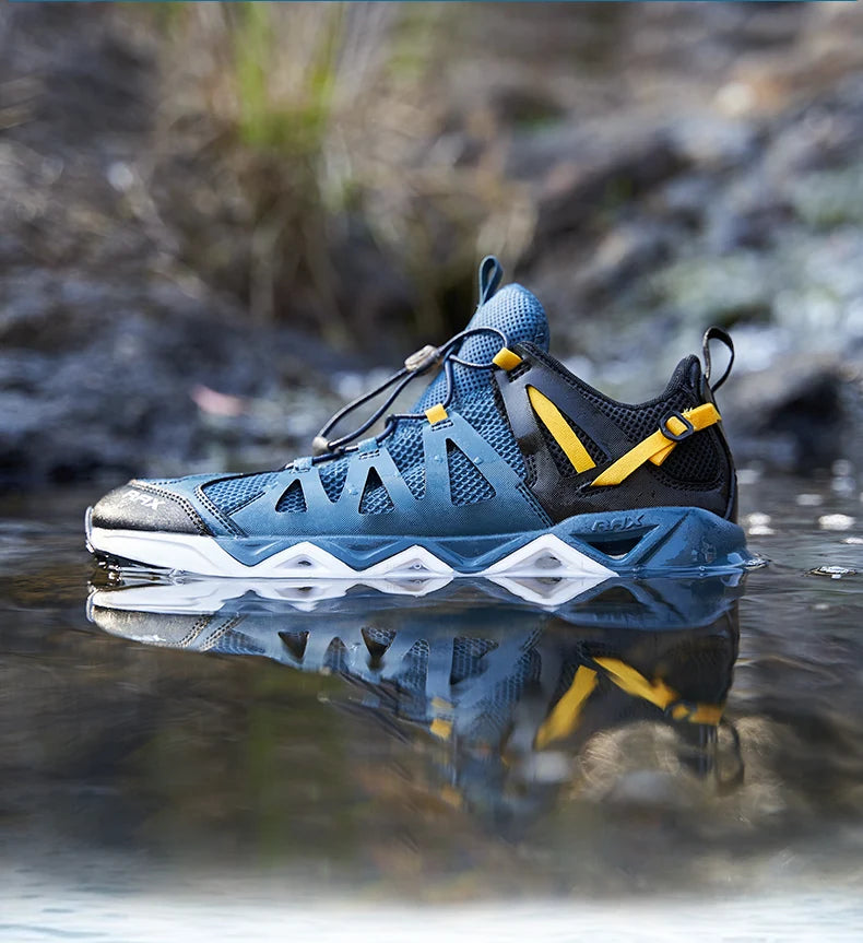 RAX New Men’s and Women’s Summer Hiking Shoes Breathable Upstream Shoes Trekking Aqua Shoes Outdoor Fishing Camping Sneakers for Men