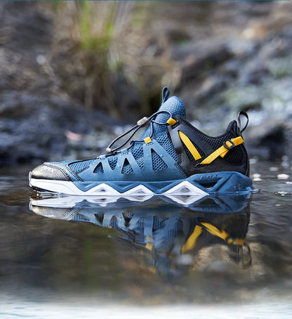 RAX New Men’s and Women’s Summer Hiking Shoes Breathable Upstream Shoes Trekking Aqua Shoes Outdoor Fishing Camping Sneakers for Men