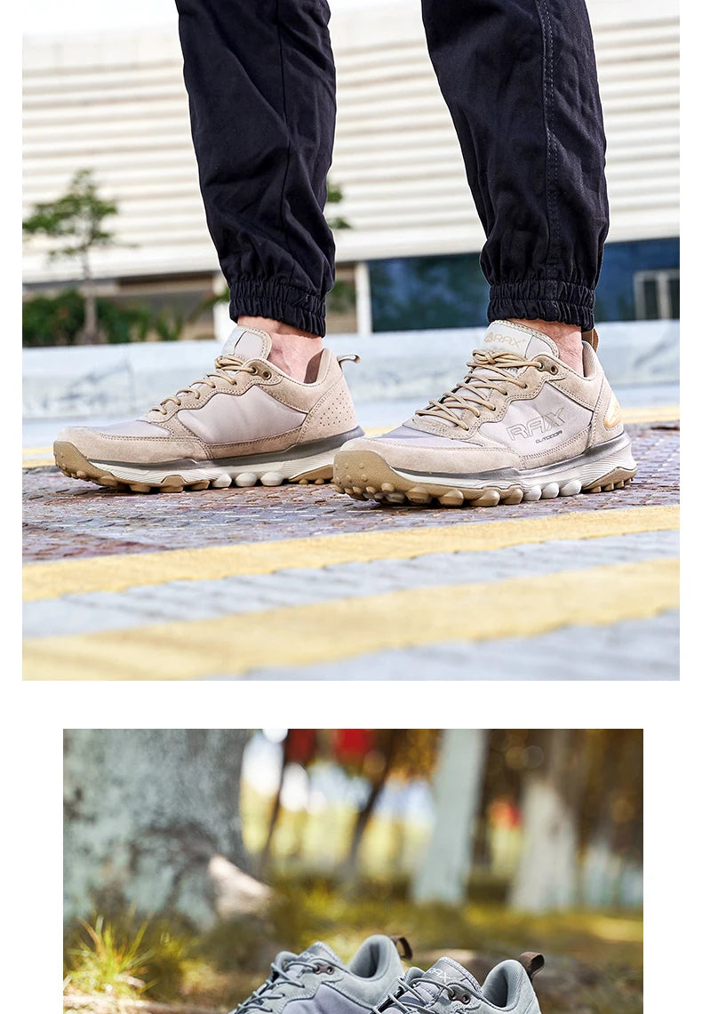 Rax Hiking Shoes Men Outdoor Mountain Antiskid Climbing Sneakers Breathable Lightweight Trekking Boots Sports 2023 Casual Shoes