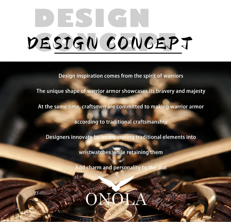 ONOLA Men Automatic Watch Luxury Brand Fashion Luminous Waterproof Mechanical Watches Men Military Sports Watches Gifts for Men