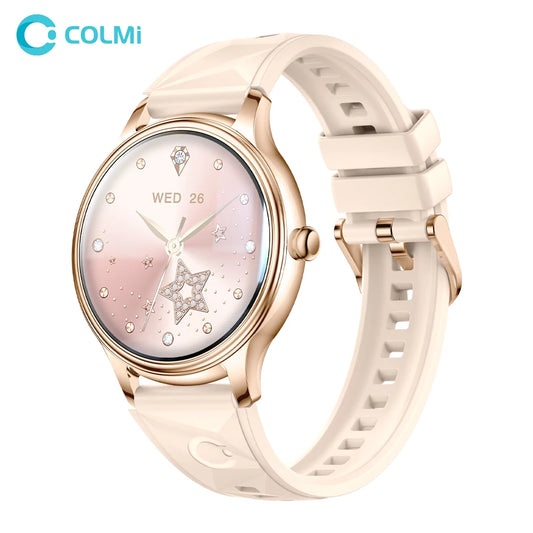 New COLMI L28 Air Ultra-thin Smartwatch 1.32 inch AMOLED Display, Women's Health Management, Exquisite Smart Watch For iOS Phone