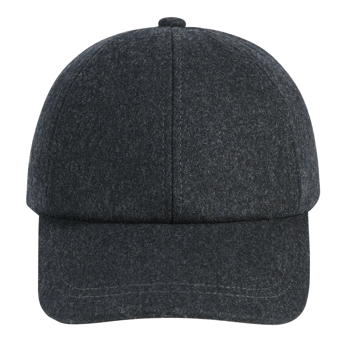 BOTVELA Men's Wool Tweed Baseball Cap Casual Style Soft Adjustable Unstructured Hat