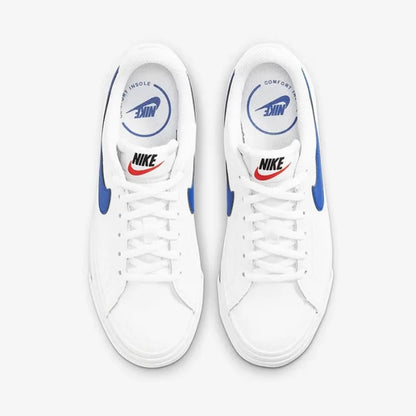 Nike New Lightweight, Comfortable, and Versatile Women's Court Legacy Low-Top White Casual Sports Sneakers DA5380-101