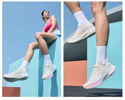 Xtep 2000KM 2.0 Running Shoes for Men, Summer Professional TPU Shock Absorption Sneakers (Suggest Half Size Down) 876219110043