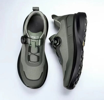 Originální nové pánské tenisky s otočným knoflíkem, platformové ležérní boty na chůzi, outdoorové odolné běžecké sportovní boty Plus
