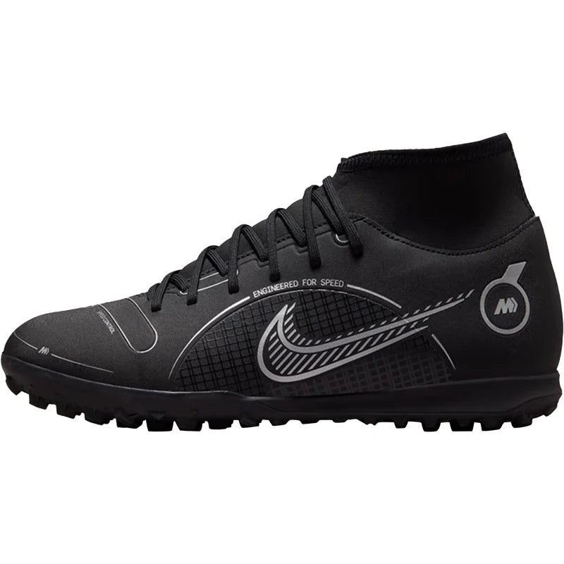 Nike Genuine UPERFLY 8 TF Men's and Women's Training Durable Football Shoes DJ2909-007