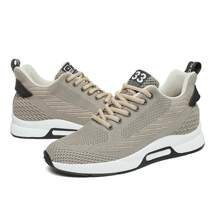Nouvelles baskets pour homme, chaussures rehaussantes, semelles intérieures de 8 cm, respirantes en maille, chaussures de sport pour augmenter la taille