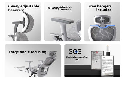 Multi-functional Chair Office Chair Computer Chair Recliner Chair Nap Ergonomic Chair Chair Swivel Chair E-sports Chair