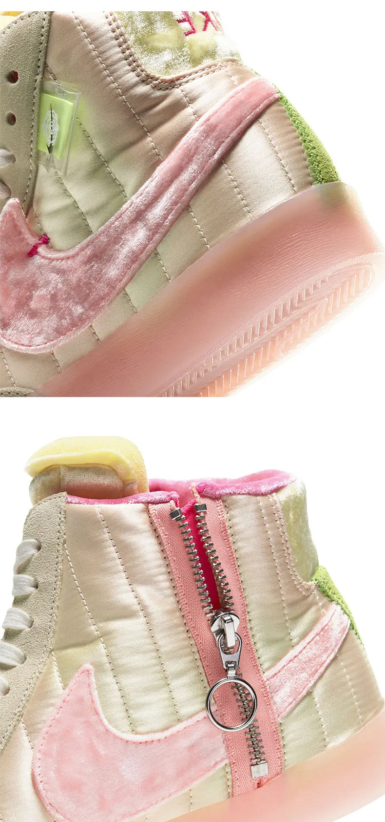 Sapatilhas casuais de cano alto Nike Authentic para mulher, coleção atual, DD8482-163