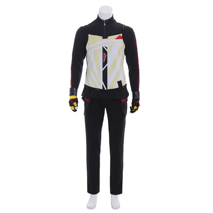 Game Drift Cosplay Costume For Men Fancy Battle Uniform Full Set Halloween Carnival Party Disguise Fighting Outfits