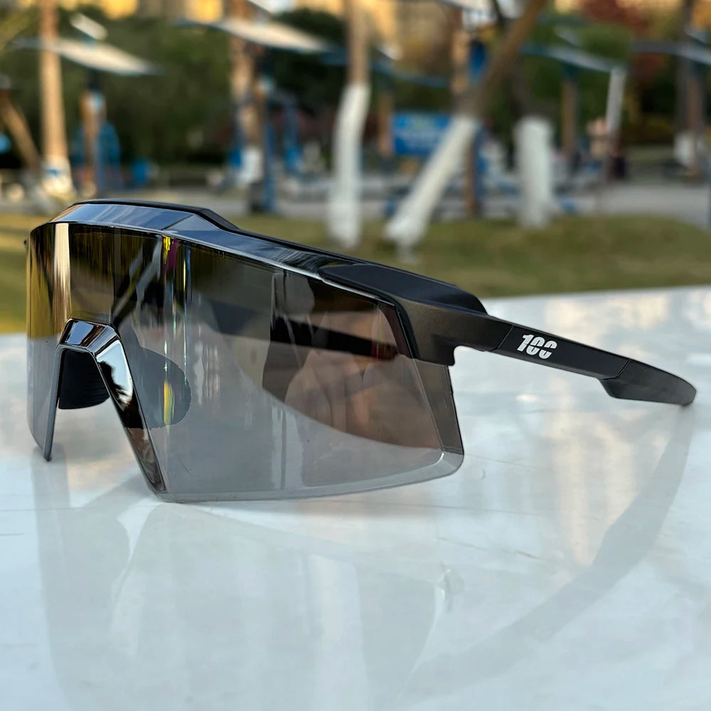 100 Cycling Sunglasses UV400 Protect Men Bike Glasses MTB Eyewear Outdoor Sport Goggles Bike Glasses Oculos De Ciclismo