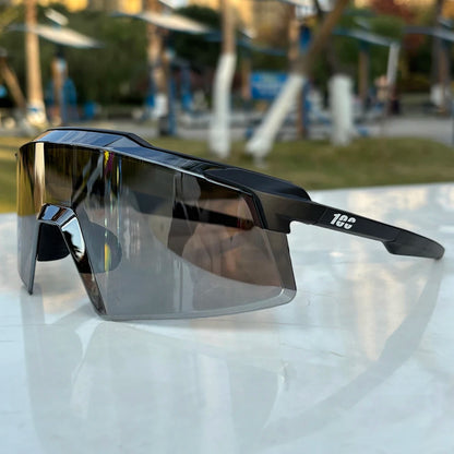 100 Cycling Sunglasses UV400 Protect Men Bike Glasses MTB Eyewear Outdoor Sport Goggles Bike Glasses Oculos De Ciclismo