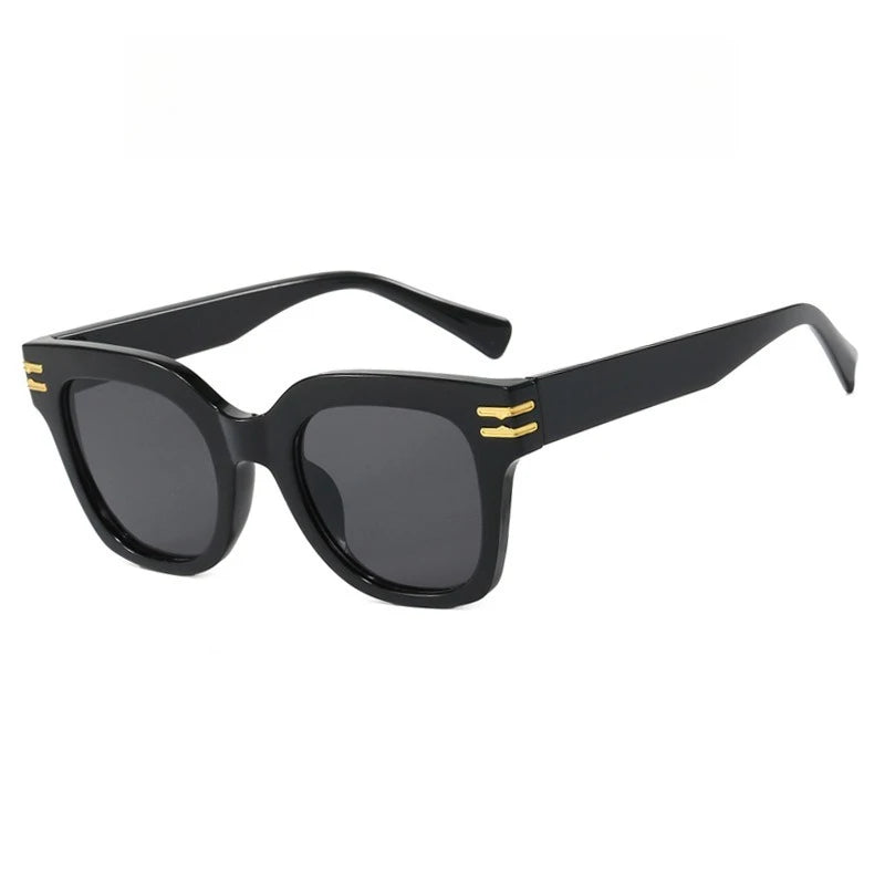 Ochelari de soare pătrați supradimensionați, la modă, de calitate superioară, cu protecție UV, pentru șofat, pentru bărbați și femei, cu personalitate, ochelari unisex