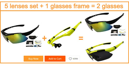 Ochelari de ciclism LOCLE UV400 polarizați pentru bărbați – pentru șosea, MTB, biciclete, pescuit, călărie – ochelari de protecție pentru ciclism