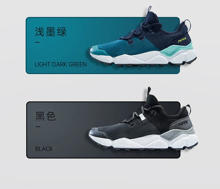 RAX Outdoor Breathable Hiking Shoes for Men Lightweight Walking Trekking Wading Shoes Sport Sneakers Men Outdoor Sneakers Male