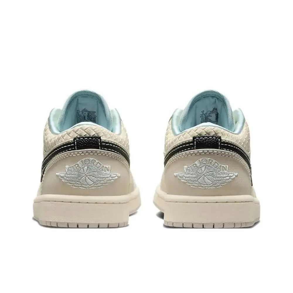 Nike Air Jordan 1 Low unisex-koripallokengät, pehmustettu mukavuus ja kevyt tuki urheiluun ja vapaa-aikaan HQ3440-101