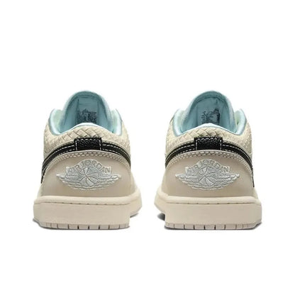 Nike Air Jordan 1 Low unisex-koripallokengät, pehmustettu mukavuus ja kevyt tuki urheiluun ja vapaa-aikaan HQ3440-101