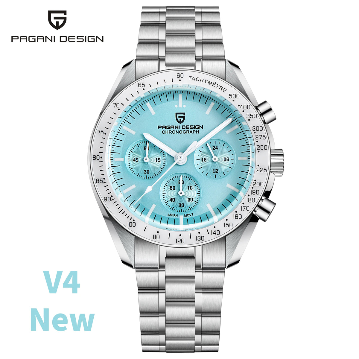 PAGANI DESIGN 2025 New AK Project Men's Watches Luxury Quartz Wrist Watch For Men AR Sapphire Speed Chronograph Automatic Date