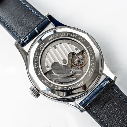 Men's Watch Pilot 40mm 1963 Automatic Mechanical Wristwatch Tianjin ST1780 Movement Army Designer Clock Men's Watches New 2024