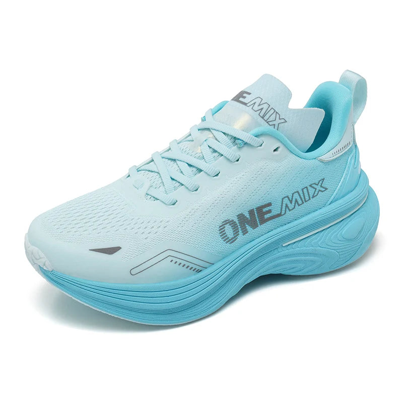 Scarpe da jogging e running ONEMIX Bumper Max unisex, sneaker leggere da strada resistenti all’usura, scarpe sportive fashion per il fitness
