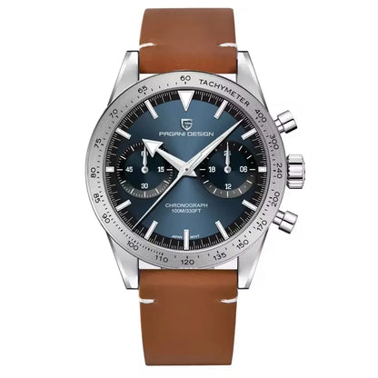 PAGANI DESIGN New 2026 Retro Luminous Moon Watch Men's Quartz Speed Sport Chronograph AR Sapphire Mirror VK64 Steel Men's Watches