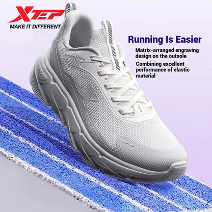 Xtep Light Joy 2 Women's Running Shoes 2025 Spring Shock-Absorbing Non-slip Wear-Resistant Lightweight Sports Shoes 875118110015