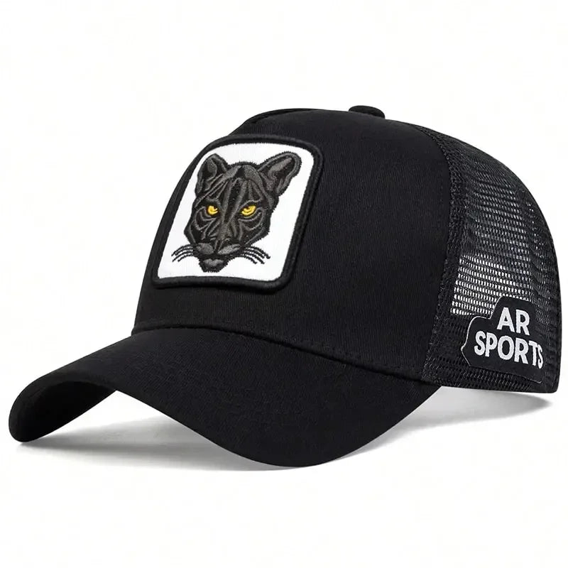 Animal embroidery net rooster hat male and female animal baseball cap hip Hop duck cap suitable for outdoor sports fishing visor