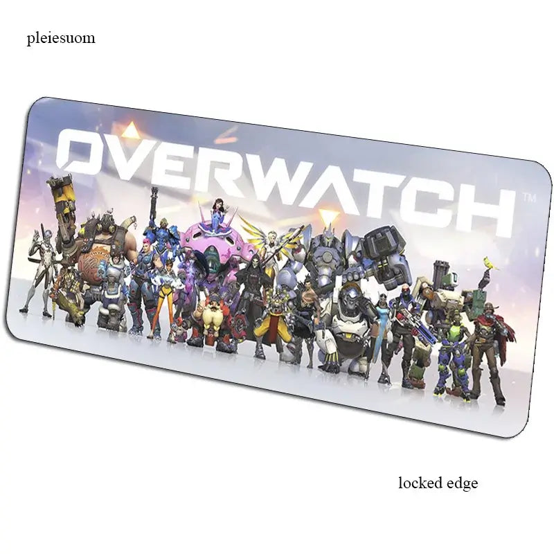 overwatch padmouse HD print gaming mousepad game 900x400x3mm mouse pad gamer computer desk cheapest mat notbook mousemat pc