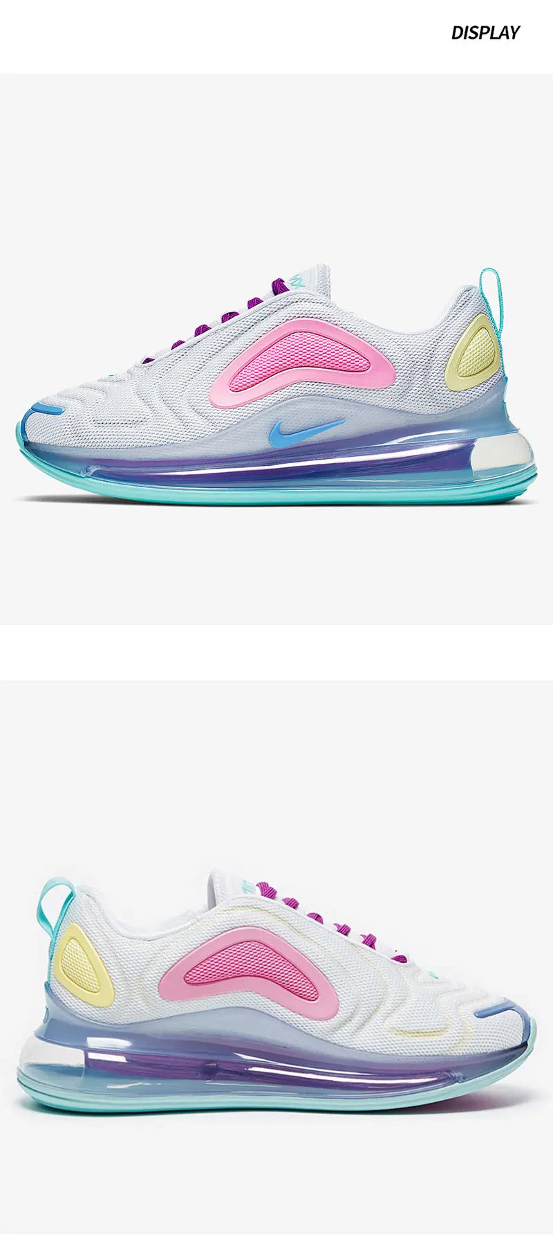 Nike Genuine Air Max 720 naisten ilmatyynyiset juoksukengät AR9293-102