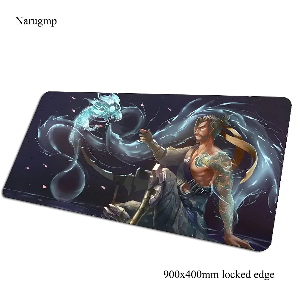 Overwatch pelės kilimėlis gimtadieniui, kompiuterio kilimėlis 900x400x3mm, didelis žaidimų pelės kilimėlis, dovana, kilimėlis pelei ir klaviatūrai, PC žaidėjo stalui