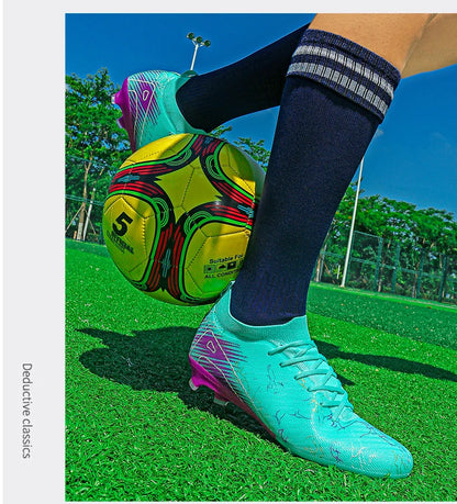 Nieuwe voetbalschoenen voor heren, FG Soccer Shoes voor training, groothandel, topkwaliteit noppenschoenen, antislip, dropshipping, uniseks volwassenen