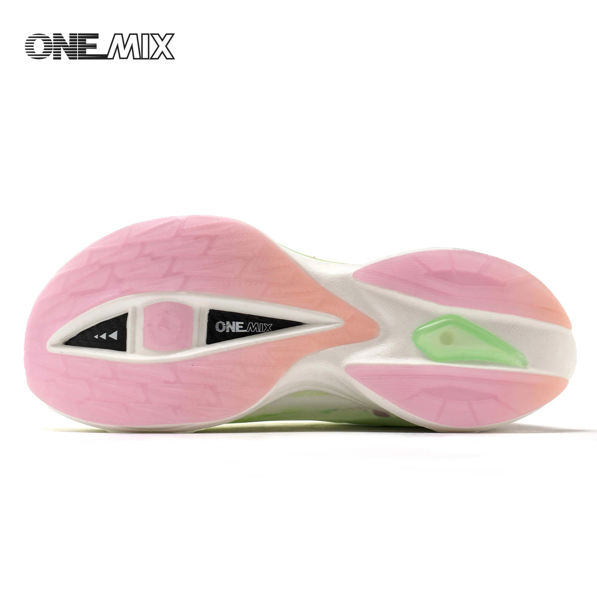 ONEMIX Nové nylonové běžecké boty s karbonovou deskou pro maraton a závody – tlumící nárazy, profesionální stabilní opora, ultralehké tenisky s odrazem