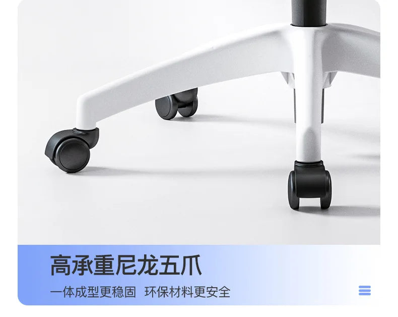 Ergonomic Gaming Chair with 3D Lumbar Support, Adjustable Office Chair, Breathable Mesh Racing Chair, Swivel Computer Chair with High Density Cushion