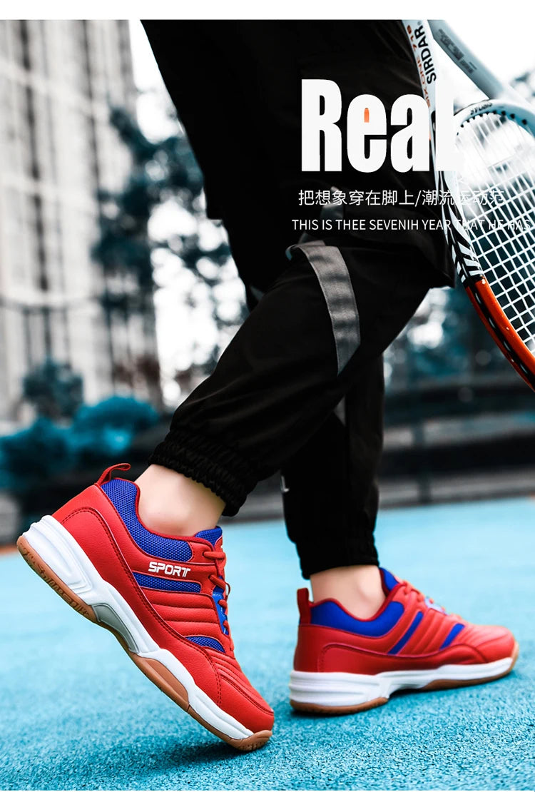 Tennis Shoes For Men Breathable Outdoor Sports Gym Woman Badminton Unisex Casual Male Sneakers Volleyball Tennis Shoes