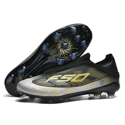 Chaussures de Football originales professionnelles pour hommes, confortables, de haute qualité, bottes de Football rapides pour entraînement, chaussures de Football ultralégères