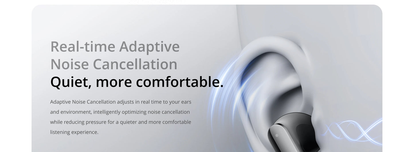 realme Buds Air 8 Pro Wireless Bluetooth 6.1 Earbuds – 55dB Active Noise Cancelling, LHDC 5.0, AI Translation, IP55 Waterproof TWS Earphones