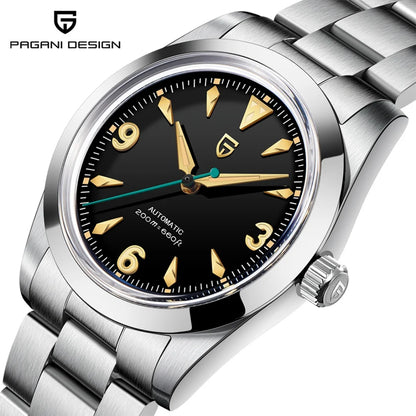 2024 NEW PAGANI DESIGN Sports Men's Automatic Mechanical Wristwatch Japan NH35A Stainless Steel Simple 200M Waterproof Montre Homme
