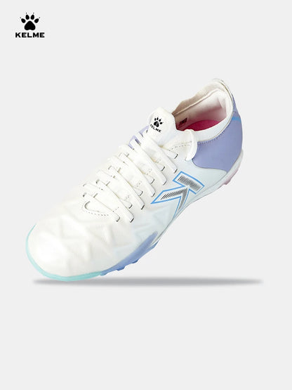 Παπούτσια ποδοσφαίρου Kelme Men Training TF Broken Nails για τεχνητό χλοοτάπητα, αντιολισθητικά ποδοσφαιρικά παπούτσια για νέους, παπούτσια αγώνα από δέρμα μόσχου