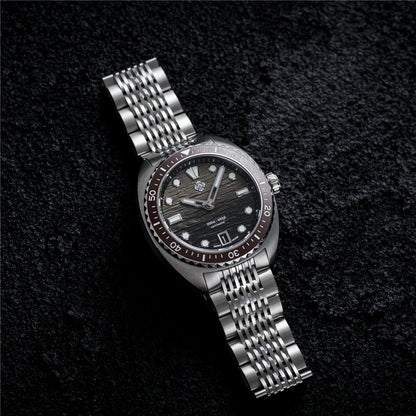 IXDAO IPOSE 2026 New Men's Automatic Mechanical Watch Poseidon Pattern Diving Watch 20Bar Stainless Steel BWG-9 Reloj Hombre
